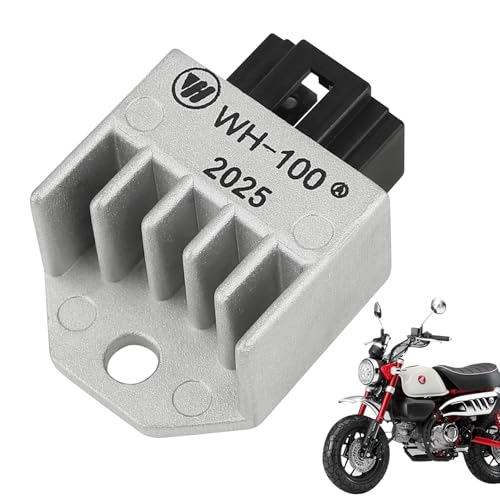 半波整流 レギュレーター HONDA用 12V 4ピン JH5-R01 AF24 AF27 AF28 AF34 AF35 AF48モンキー/ゴリラ/リード50・90・100/ディオ/スーパーカブ/エイプ/トゥデイ/ジャイロ等 幅広いホンダ車種対応 互換品