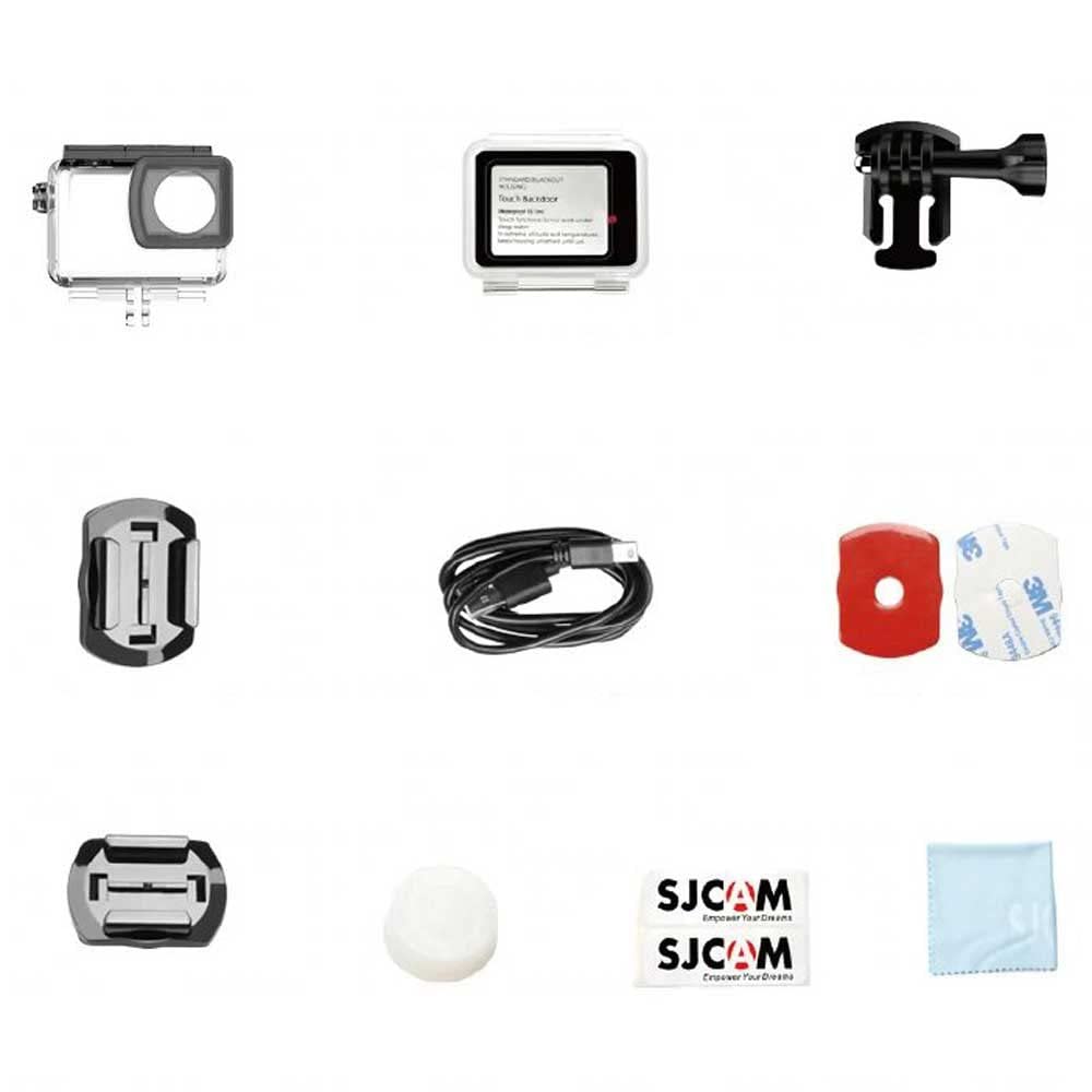 Kamera sportowa SJCAM SJ8 z dwoma ekranami, czarna
