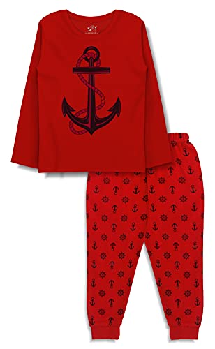 Image of minicult Baby Boy's & Baby Girl's Cotton Printed Top and Pyjama Set Pack of 2