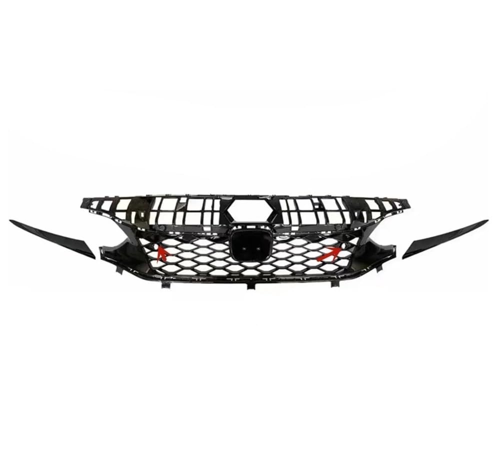 Calandre supérieure Civic Hatch 2022-2024 : garniture robuste pour pare-chocs - 6