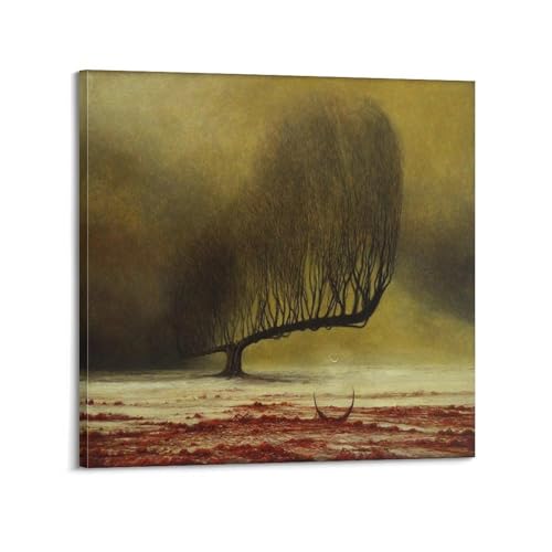 Toile Beksinski #22 : Habillez un mur vide avec un tableau 50x50