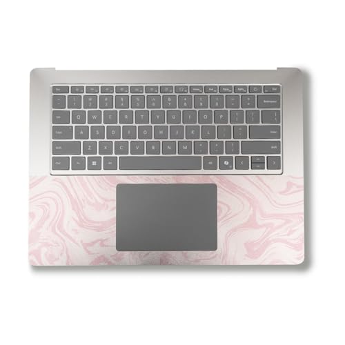Image of Glossy Glitter Laptop Skin Compatible with Alienware X16 R2 (2024) - Silky Pink - Premium 3M Vinyl Protective Wrap Decal Cover - Easy to Apply | Crafted in The USA by MightySkins