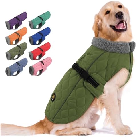 Sheripet Warm Fleece Dog Winter Coat Cover