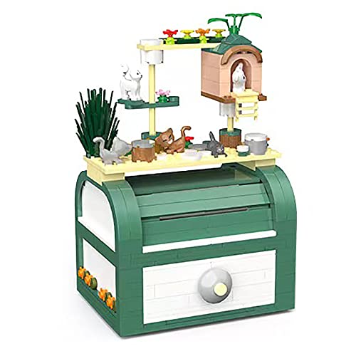 RICWINA Juego De Bloques De Construcción, 495 Piezas De Bloques De Arquitectura, Juguetes Educativos, Juguetes De Construcción para Regalo De Niños Cover