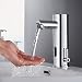 Produktbild Fyeer Infrarot Sensor Wasserhahn für Waschtisch mit Mischung und variabel einstellbarem Temperaturbegrenzer,Automatisch Induktion Bad armatur