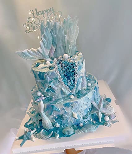 Set Of 3 Mermaid Tail Molds Sea Creatures Sealife Candy Gelatin Maker Fishing Lures Cake Decorating Soap Molds Jello Shots Cupcake Topper Chocolate Making Ice Tray Decor Non Stick Easy To Use #TOP7