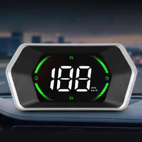 Velocímetro digital GPS para coche pantalla LED verde para panel de instrumentos de coche y SUV 5