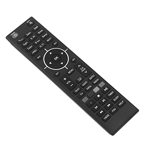 VINABTY Remote Control for Zgemma Star H2s HS H2h H5.2s H5 H S H9s 2S, Black - Image 3