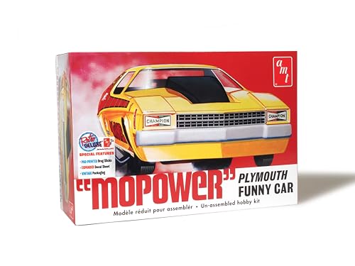 AMT 1473 Mopower Plymouth Funny Car miniatura 1