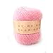 Celine lin One Skein Soft&Warm Angola Mohair Cashmere Wool Knitting Yarn 50g,Light pink