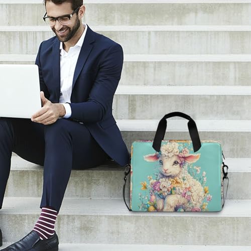 Bolso Maletín Laptop 15.6 pulgadas con Asa y Correa miniatura 3