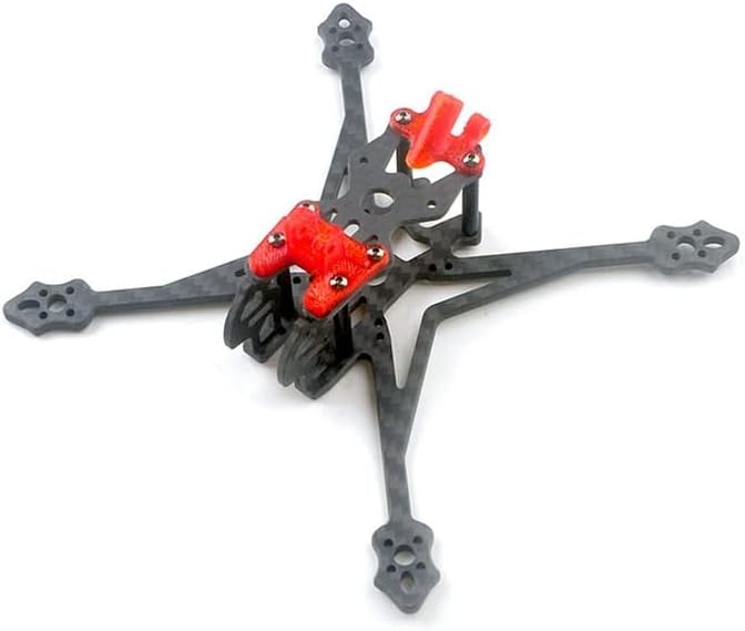 ATHUAH Happymodel Crux35HD Crux35 3.5 pulgadas FPV Racing Drone Frame KIT Parts 3K Fibra de carbono para 1.004 inx1.004 in  0.787 inx0.787 in FC