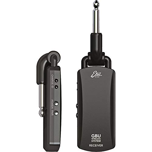 Gbu wireless system è un sistema wireless composto da trasmettitore da collegare allo strumento e da un ricevitore da collegare all'amplificatore oppure al mixer; grazie alla bassa latenza (entro i 5 millisecondi) e un range di frequenza da 20hz a 20khz e frequenza di campionamento di 24biu48k hz non noterai la differenza sonora rispetto all'utilizzo del cavo