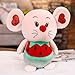 Baumwoll-Tricolor-Frucht-Ratten-Maus-Plüsch-Spielzeug-gefüllte Tiere Plüschspielzeug Kawaii weiche Plüschkissenkissen für Kinder 25cm 2 Laimi (Color : 1, Size : 25cm)