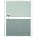 Croft LLC F31804 Series 90 Aluminum Single Hung Window With Half Screen