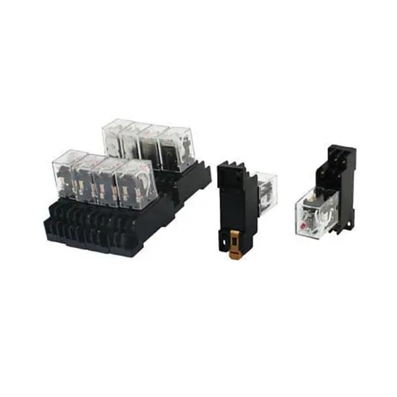 Relais de puissance 380V CA 8 broches inverseur double pour automatisme industriel