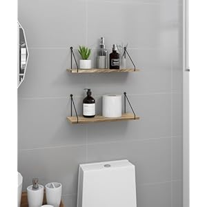 Afulyfloatingwallshelvesrusticwallmountedhangingshelffarmhousewallbookshelfforbathroomkitchendininglivingroomwoodmetalorganizerssetof2 Urban Country Home Decor Afuly floating wall shelves rustic wall mounted hanging shelf farmhouse wall bookshelf for bathroom kitchen dining living room wood metal organizers set of 2 urban country home decor