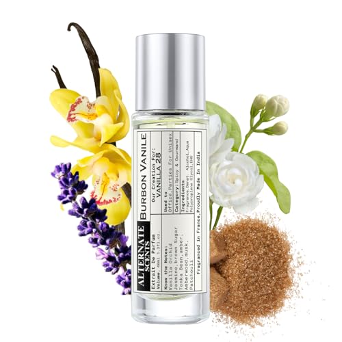 Image of Alternate Scents BURBON VANILE 40ml Long Lasting Perfume For Men&Women |Strong& long Lasting with 30% Oil Concentration|Warm, Spicy,Seductive| Fragrance From France | Made In India|
