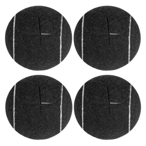 Bolas de tenis precortadas para sillas de fieltro resistente y goma gris 7