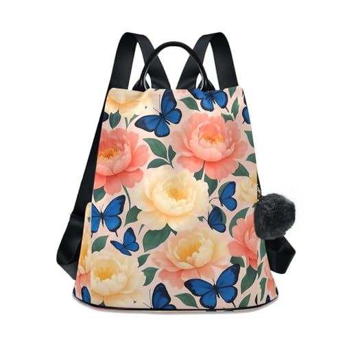 Sac à dos imprimé pour femme idéal transport sécurisé avec poches