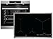 Produktbild AEG BPB436-1 Set Pyrolyse Backofen BPB435020M + Induktionskochfeld IKE84441XB