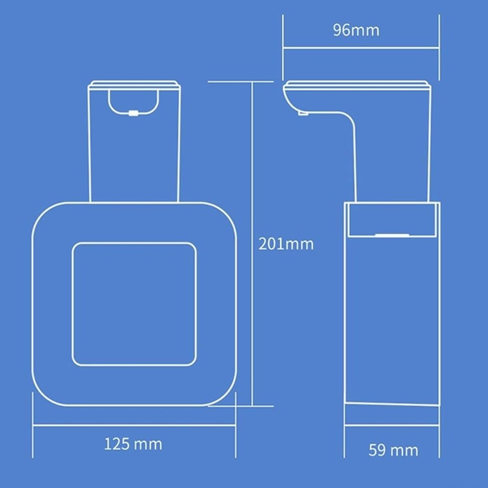 SPORTARC Automatischer Seifenspender für Kinder, niedlicher Haustier-freier Handseifenspender, automatische Sensorik, berührungsloser Schaumseifenspender, USB-Aufladung, 400ml (gelb)