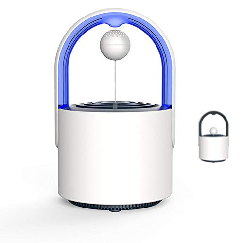 ZYRAY Mosquito Killer, LED Photocatalyst Magnetic Suspension Mosquito Lamps USB Powered Photocatalyst Kids Safe Chemical-Free for Baby Room Bedroom