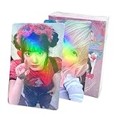 Neffliwe 50 Pcs kpop Laser Photocards Kpop album lomo cards kpop Merch gift for fans
