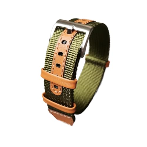 Bracelet de montre nylon tressé 20mm durable et indéformable