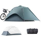 Montiro Wander Hawk 1-2 Person Backpacking Tent, Lightweight 1 Person / 2 Person Tent for Bikepacking Backpacking Camping & Hiking