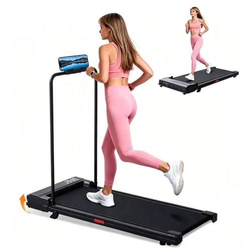 SUOUER Walking Pad with Handle Bar