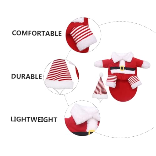 Disfraz navideño para perro talla XL cómodo y ligero miniatura 5