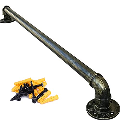 Kit complet de rampe d'escalier MObyat en fer forgé avec fixations incluses - 2