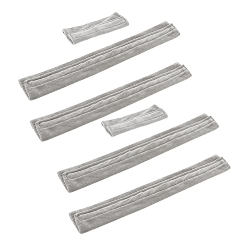 jojofuny 6 piezas Protector para Tiradores de Frigorífico Fundas Antideslizantes y Lavables para Manillas de Cocina Cubiertas Prácticas y Decorativas para Nevera y Horno Color Gris