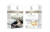 TRUNG NGUYEN LEGEND Cappuccino Hazelnut Instant Coffee Single Served Stick for Energy Boost (8oz - Box of 12 Sticks)