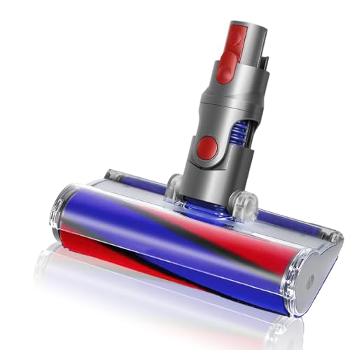 Cepillo De Suelo De Rodillo Suave Compatible Para Dyson V7 V8 V10 V11 V15 Y Modelos Sv,Accesorio De Cepillo Rodillo Suave Eléctrico Para Limpieza Suave De Suelos Duros.