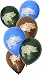Gone Fishin' Party Balloons (12" Latex Balloons in 3 colors, 6-Pack, Largemouth Bass on Both Sides) Gone Fishin' Party Collection by Havercamp