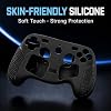 Funda Protectora para Steam Controller 2 2026, Cubierta de Silicona Suave, Carcasa Negra Antideslizante y a Prueba de Golpes para Protección Completa, Accesorios para Steam Controller 8