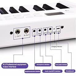 KEMNGO Piano numérique 88 Touches, Clavier électronique Portable Pleine Grandeur, Clavier MIDI, Haut-parleurs intégrés… - Les Beatles, Paul McCartney, John Lennon, RIngo Starr, George Harrison KEMNGO Piano numérique 88 Touches, Clavier électronique Portable Pleine Grandeur, Clavier MIDI, Haut-parleurs intégrés… – Image 4