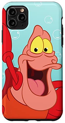 Coque iPhone 11 Pro Max Disney Sébastien bleu pour éviter rayures et chutes de téléphone