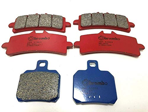 Plaquettes de frein Brembo avant arrière contre le fading pour Ducati 1098 848