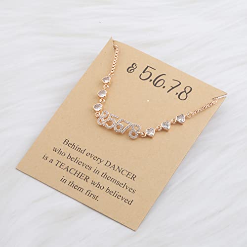 MAOFAED Dance Teacher Gift Behind Every Dancer Who Believes In Themselves Is A Teacher Who Believed In Them First4