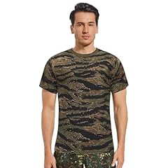 Short Sleeve Tiger Stripe Camo