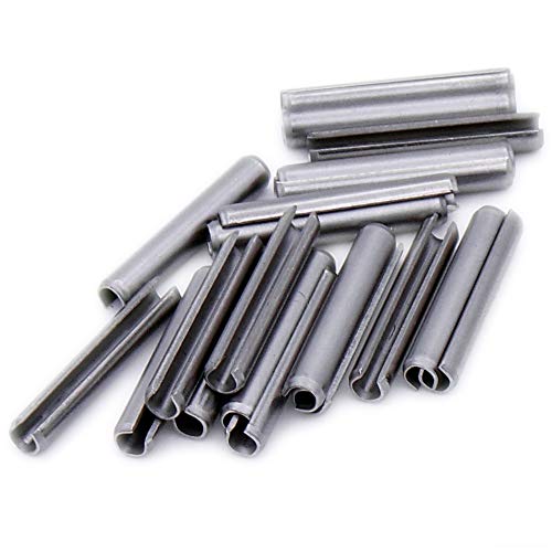 D1.5 (1.5mm x 10mm) Slotted Spring Pin (Heavy) - Stainless Steel (A1) (Pack of 20)