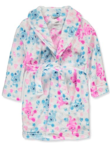 Komar Kids Girls' Blue's Clues Magenta and Blue Cozy Plush Toddler Robe, White (K219823BC)