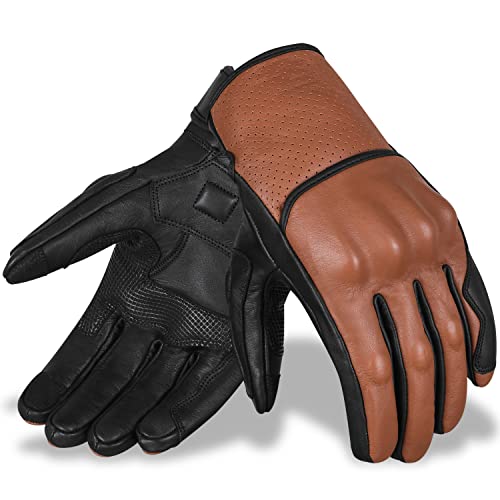 HandFellow - Guantes de verano para motocicleta para hombre, guantes de carreras de ATV Cover