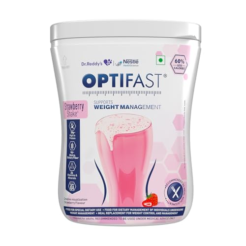 Optifast Weight Management Shake | Strawberry Flavour | Scientifically Designed Weight Loss Diet | M...