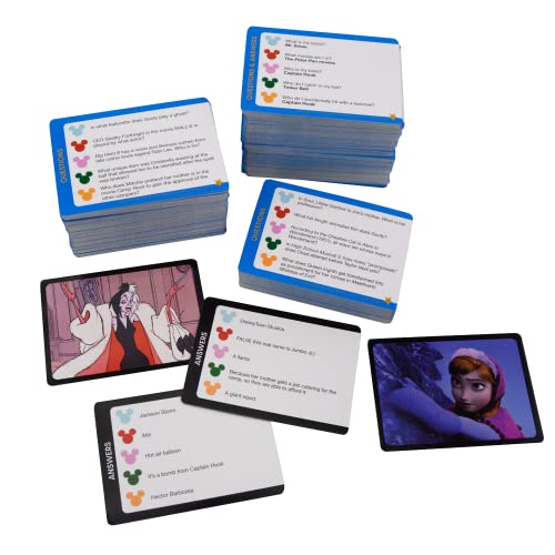 The Magical World Of Disney Trivia — 2,000 Questions — Special Cards For Children To Play! — Features Disney And Pixar Sketch Art And 3D Board Elements — Collectible —8 Players, Ages 6+ #TOP5