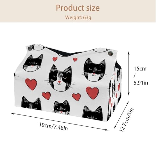 Porte-mouchoirs chat mignon boîte décorative pour adoucir votre intérieur