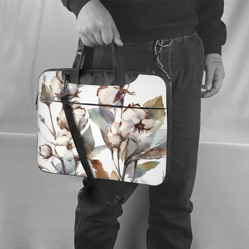 Sac ordinateur 15 pouces fleurs vintage : protégez votre PC avec style